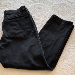 Lands' End Charcoal Denim Pants